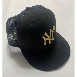 New Era NY Yankees All-Star Game 2022 Hat 7 3/4 Black Gold Fitted